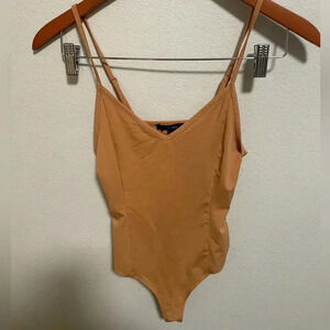 Forever 21 mustard‎ color bodysuit size Small